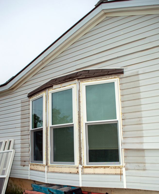 Newly Installed Bay Windows